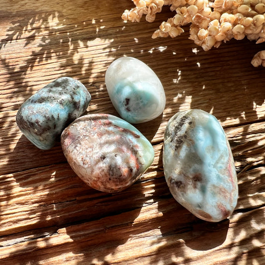 Larimar Trommelstein - DIY SPIRIT #