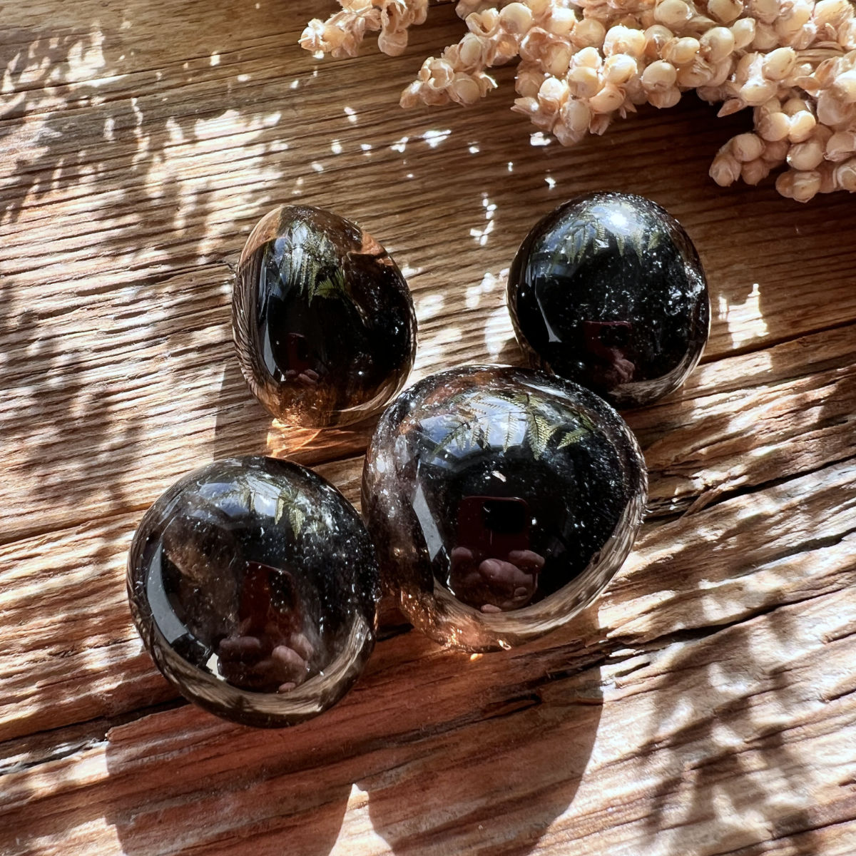 Rauchquarz Trommelstein - DIY SPIRIT #