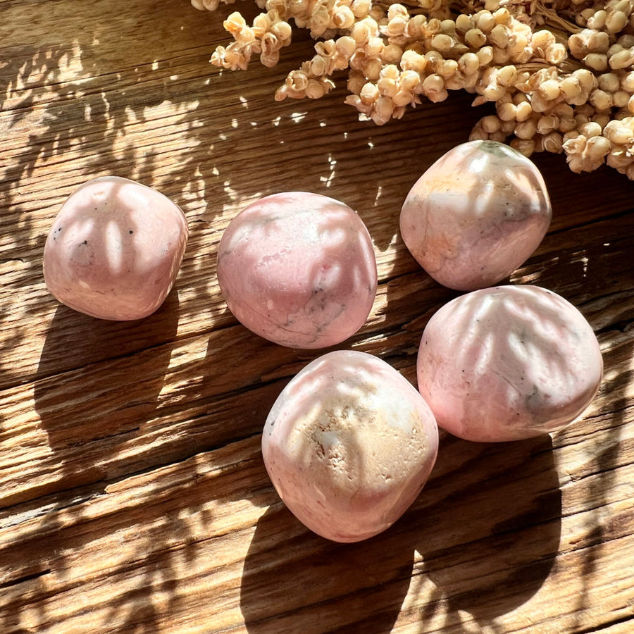 Rhodochrosit Trommelstein - DIY SPIRIT