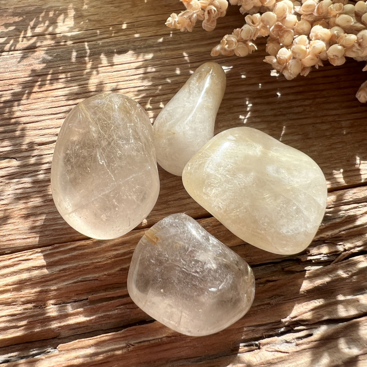 Rutilquarz Trommelstein - DIY SPIRIT