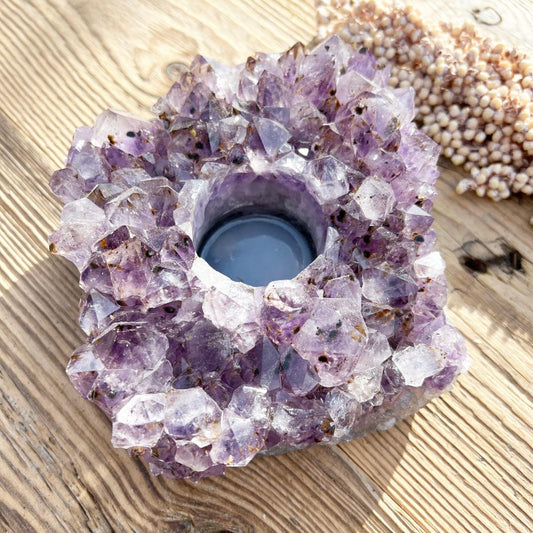 Amethyst Kristallleuchte - DIY SPIRIT