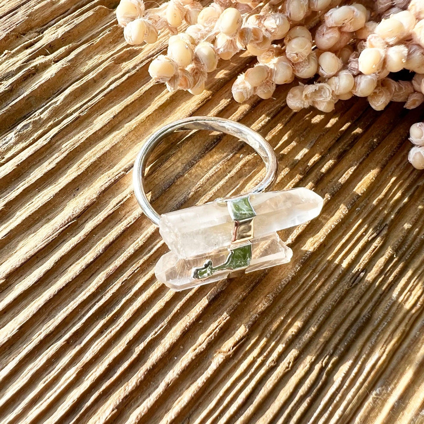 BERGKRISTALL Ring - DIY SPIRIT
