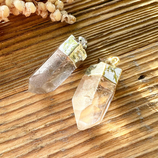 BERGKRISTALL Kette - DIY SPIRIT