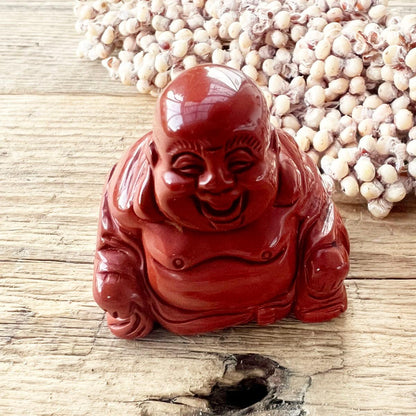 JASPIS (rot) Buddha - DIY SPIRIT