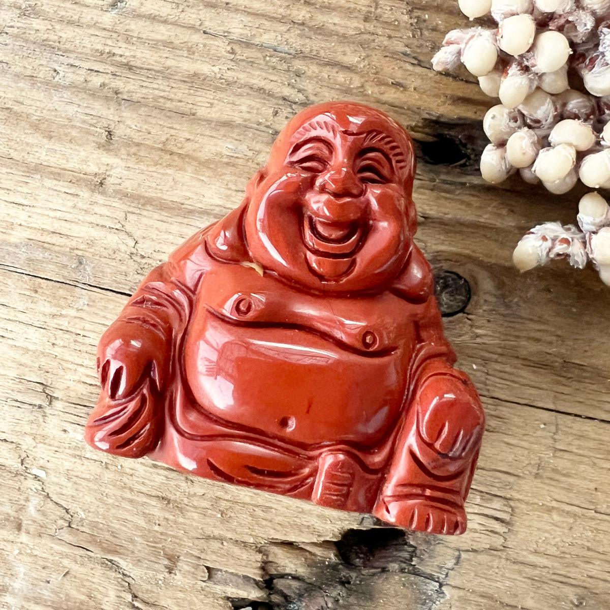 JASPIS (rot) Buddha - DIY SPIRIT