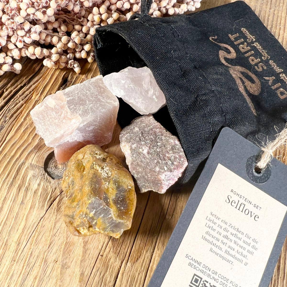 Selflove Rohsteine-Set - DIY SPIRIT