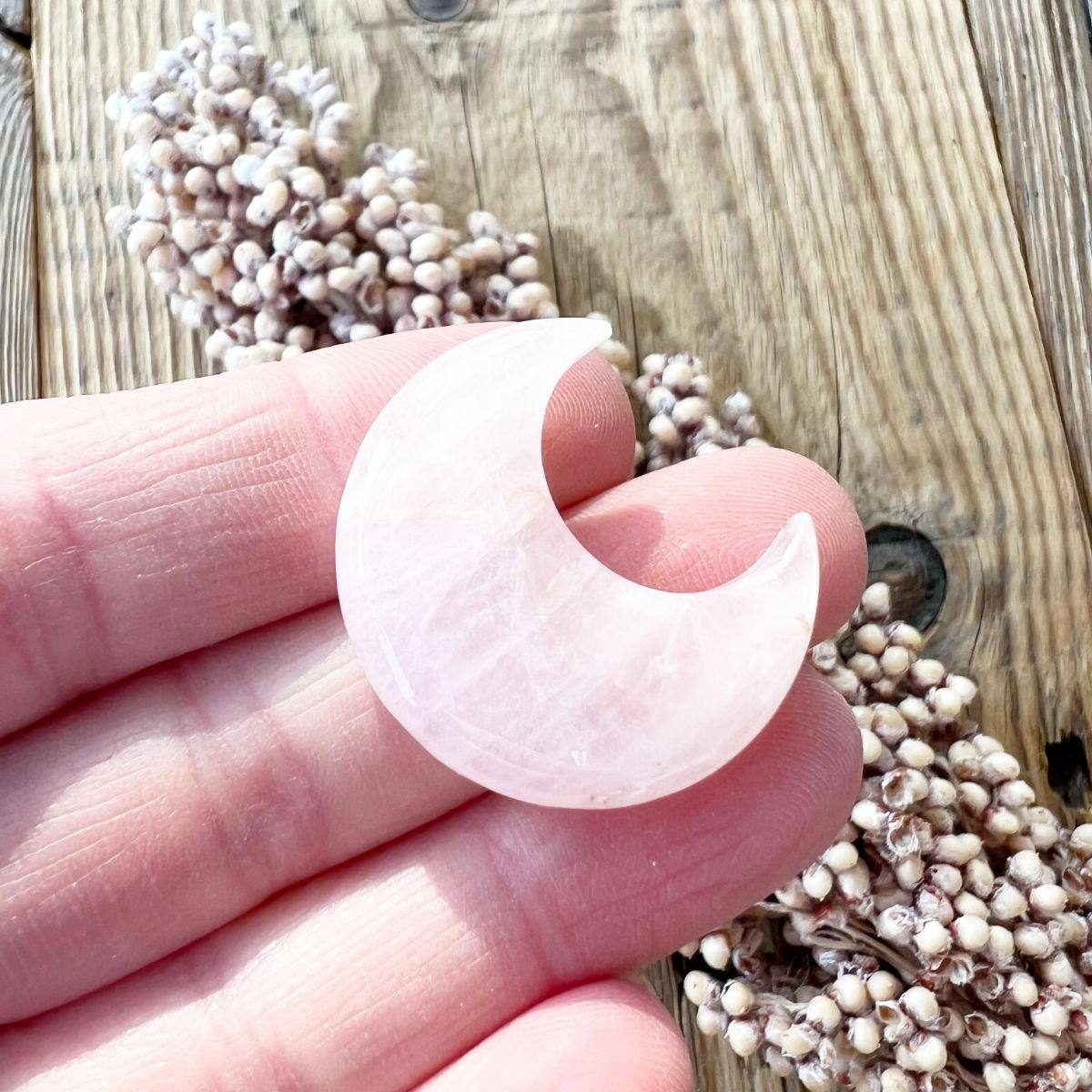 Rosenquarz Mond - DIY SPIRIT