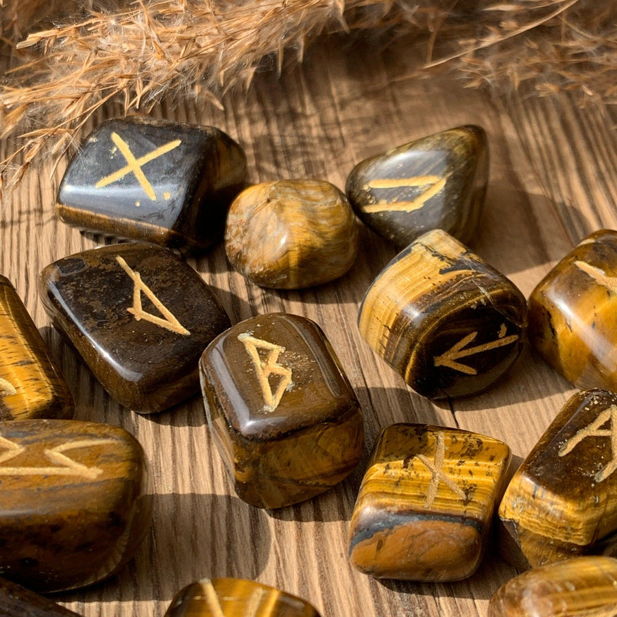 TIGERAUGE Runen-Set - DIY SPIRIT