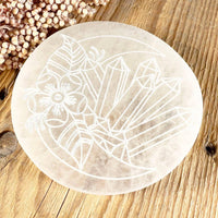 Selenit Ladeplatte (Kristall) - DIY SPIRIT